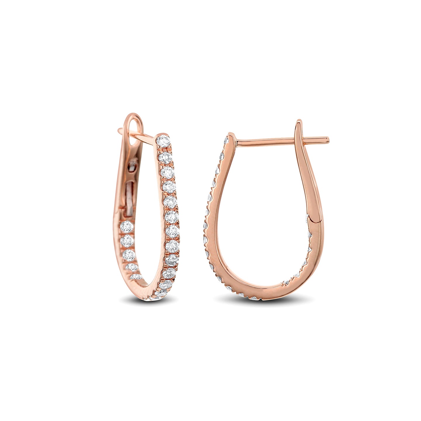 Horseshoe Hoop Earrings - Best & Co.