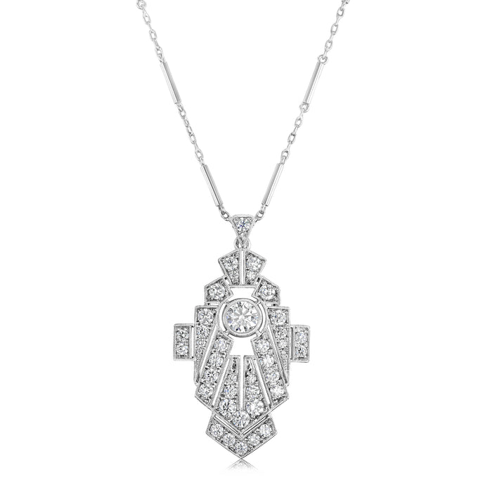 Art Deco Pendant Necklace - Best & Co.