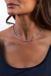 Essential Diamond Line Necklace (9 tcw)