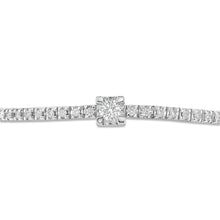 White Gold and Diamond Tennis Bracelet