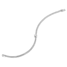 White Gold and Diamond Tennis Bracelet