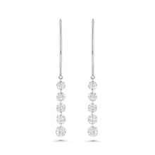 Floating Diamond Earrings