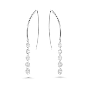 Floating Diamond Earrings