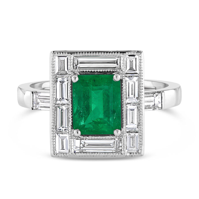 Emerald and Diamond Ring - Best & Co.